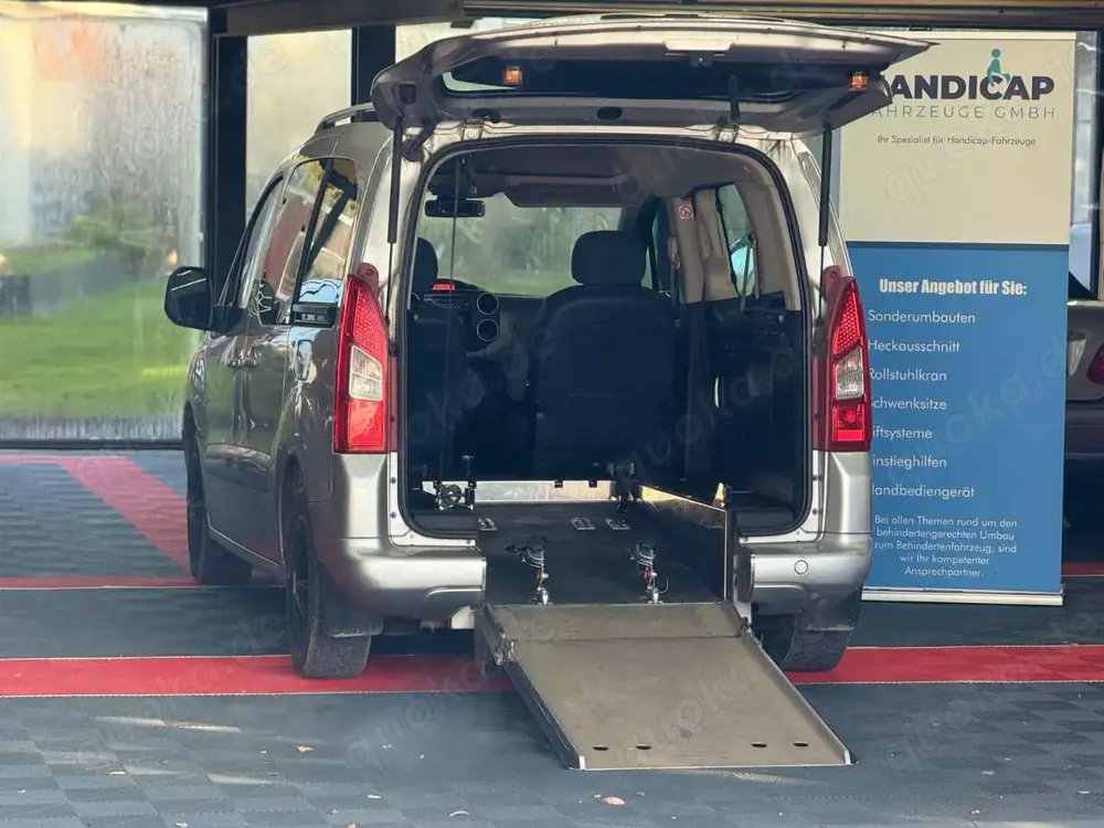 Citroen Berlingo Behindertengerecht-Rampe