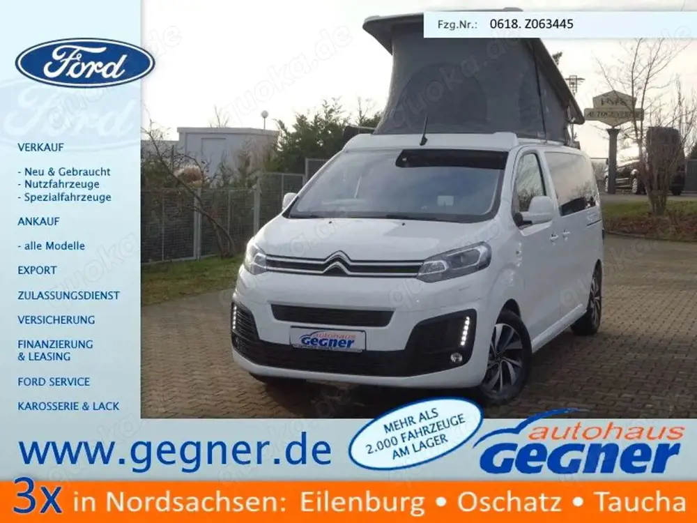 Citroen Spacetourer Campster 177PS Autm. Aufstelldach Markise