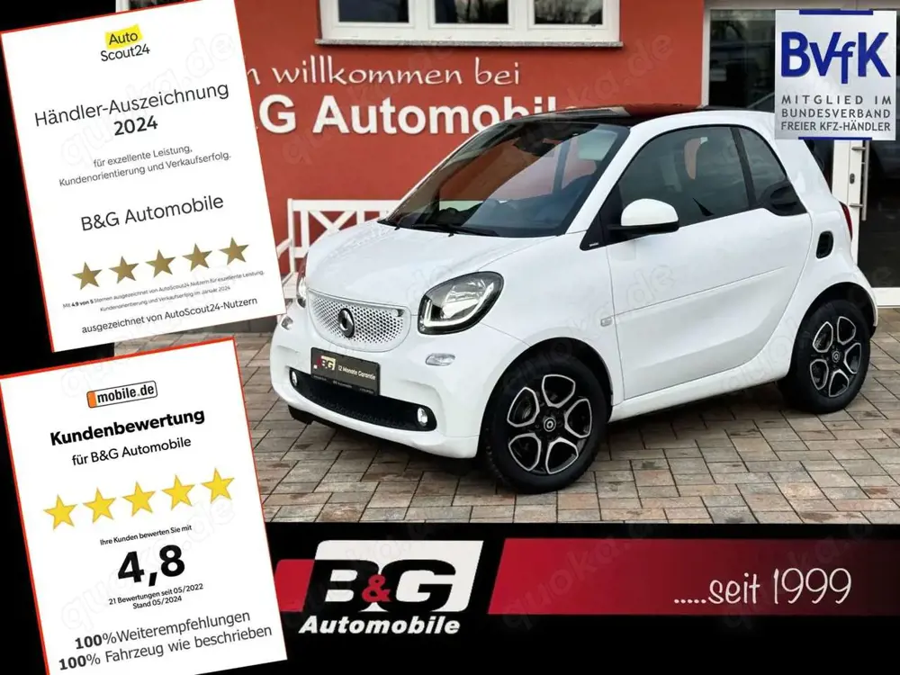 smart forTwo Passion*Garantie*Klima*Alu*Sitzheizung