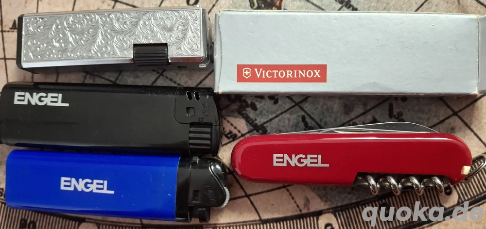 3 Feuerzeuge mit und ohne Ventil