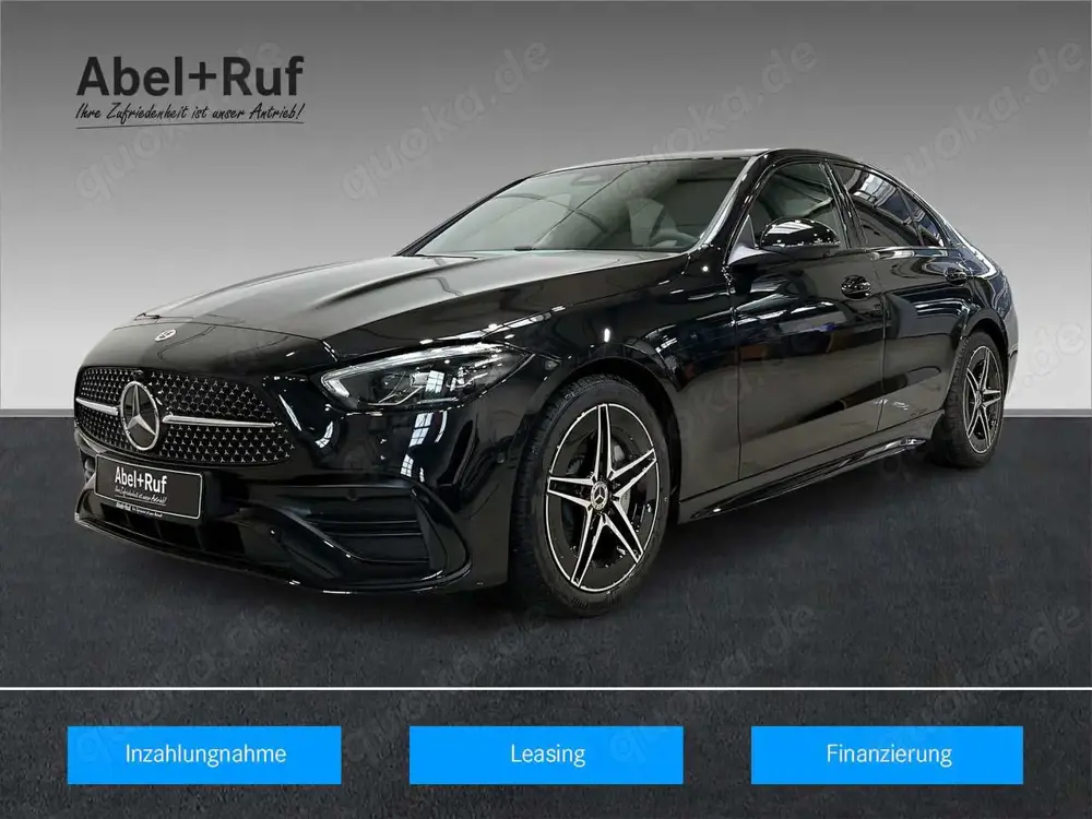 Mercedes-Benz C 200 AMG+LED+NIGHT+Ambi+Memo+Pano+TotW+360°