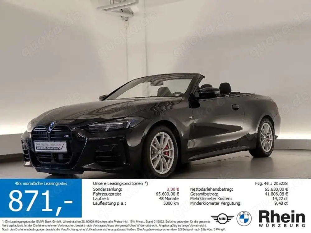 BMW 440 Mi xDrive Cabrio M Sport Pro Navi/LED/ACC/ Navi/LE