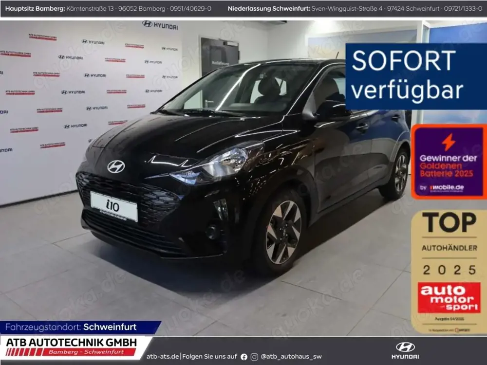 Hyundai i10 Trend MY25 1.0 Benzin 63 PS 5-MT 2WD Navi Apple Ca