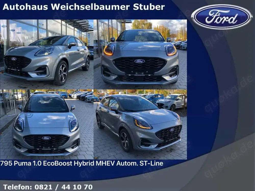 Ford Puma 795 Puma 1.0 EcoBoost Hybrid MHEV Autom. ST-Line