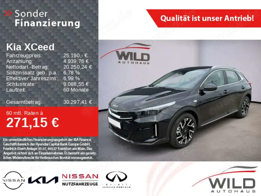 Kia XCeed Xceed 1.0T 100 Vision LM-Felgen LED ABS