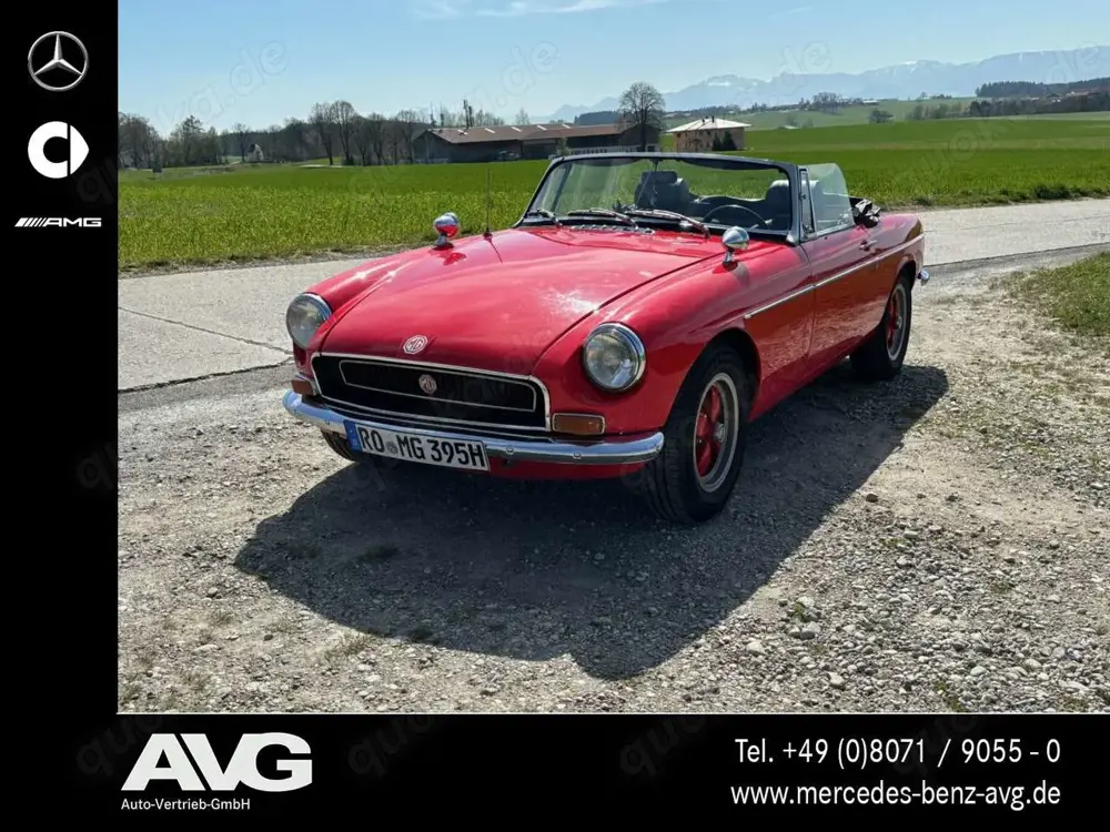 MG MGB MGB Roadster Overdrive Chrom