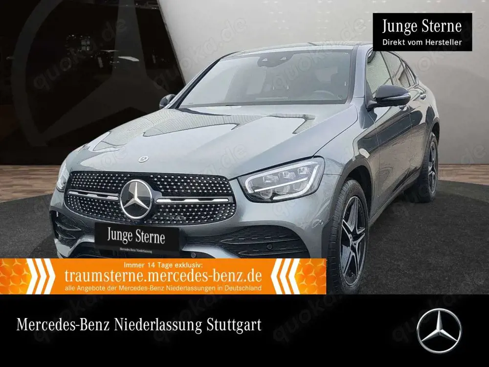 Mercedes-Benz GLC 400 d Coupé 4M AMG+NIGHT+360+AHK+LED+STHZG+9G