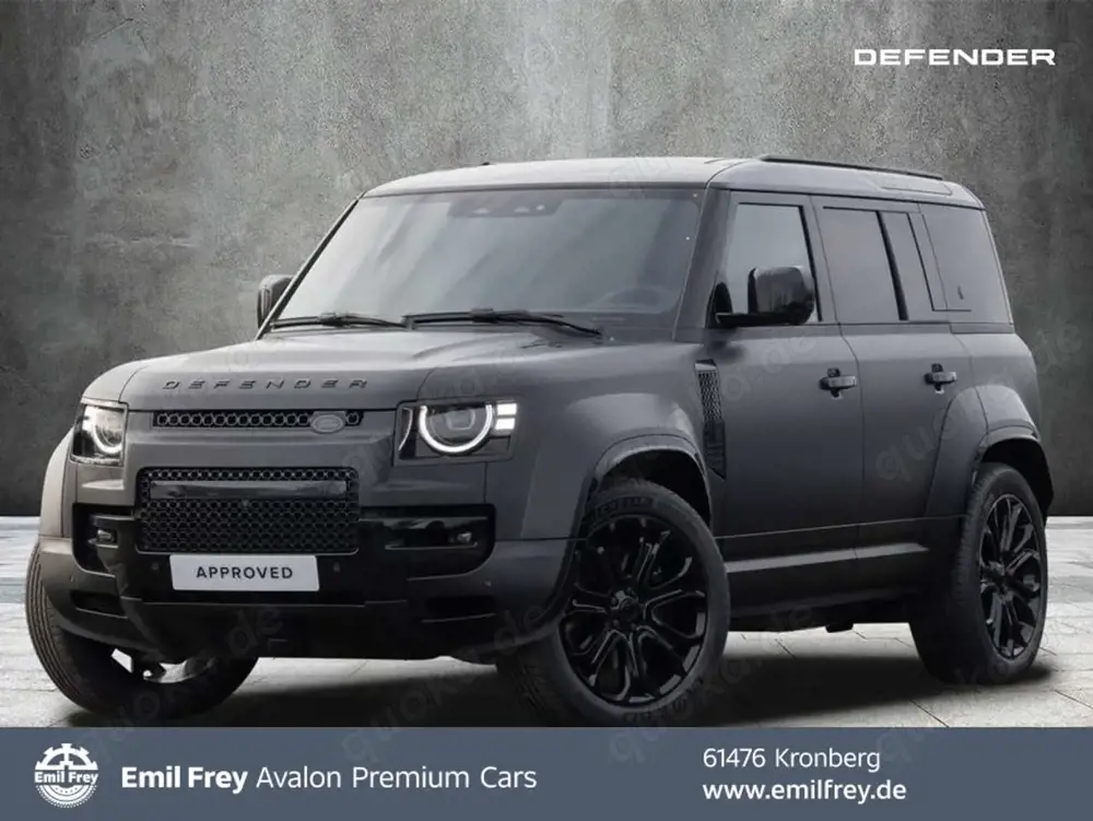 Land Rover Defender 110 P635 Octa Black 467 kW, 5-türig