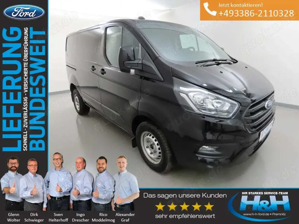 Ford Transit Custom 2.0 280 L1 AHK+PPS+Klima