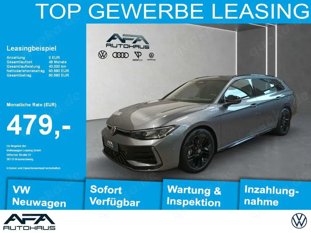Volkswagen Passat Variant 2.0 TDI W R-line *RFK*HuD*AHK*LED