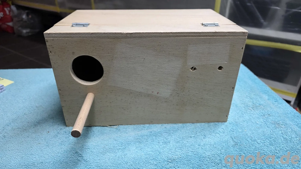 Nistkasten Wellensittiche .Neophemen Neu