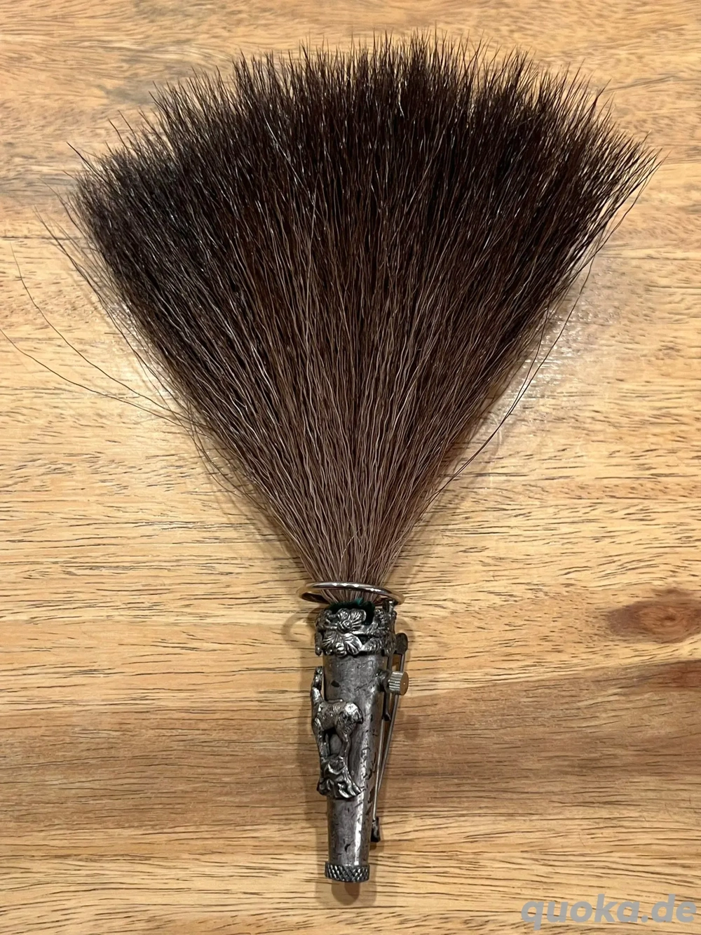 Gamsbart mit Silber Hülse 835