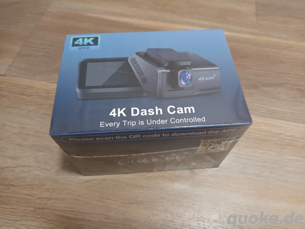 CHORTAU Dashcam Auto Kamera Vorne Hinten 4K+1080P WiFi