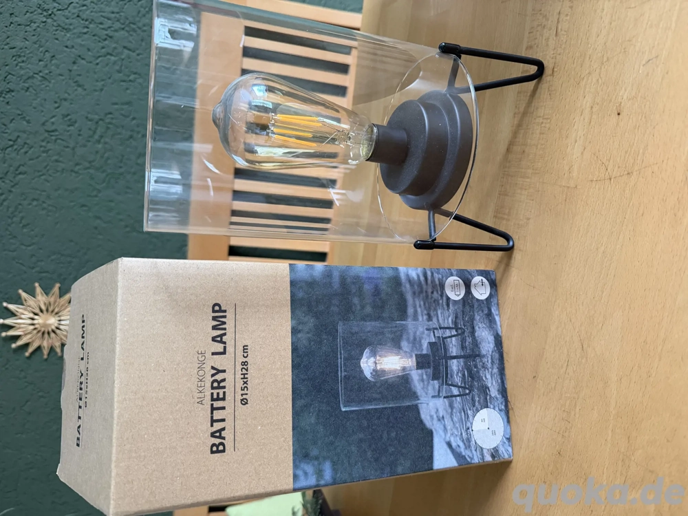 Jysk Alkekonge, batteriebetriebene Lampe;