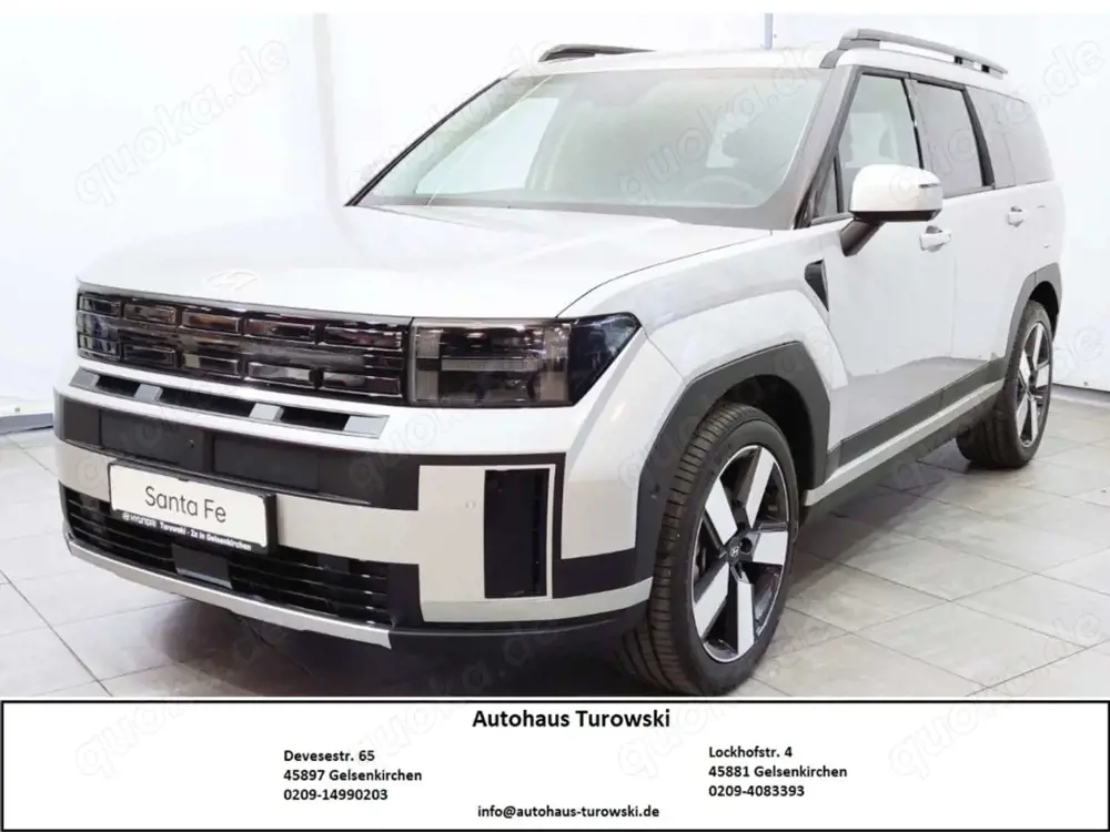 Hyundai SANTA FE 7 Sitzer Panodach Navi Leder 360 Kamera LED El. Fo