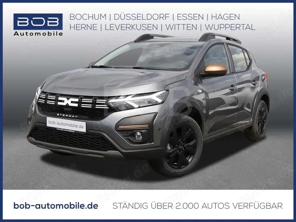 Dacia Sandero Stepway Extreme+ TCe 110 8-fach bereift NAVI SHZ PDC BT