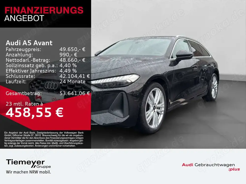 Audi A5 TFSI Q BF-DISPLAY LEDER MATRIX AHK 360