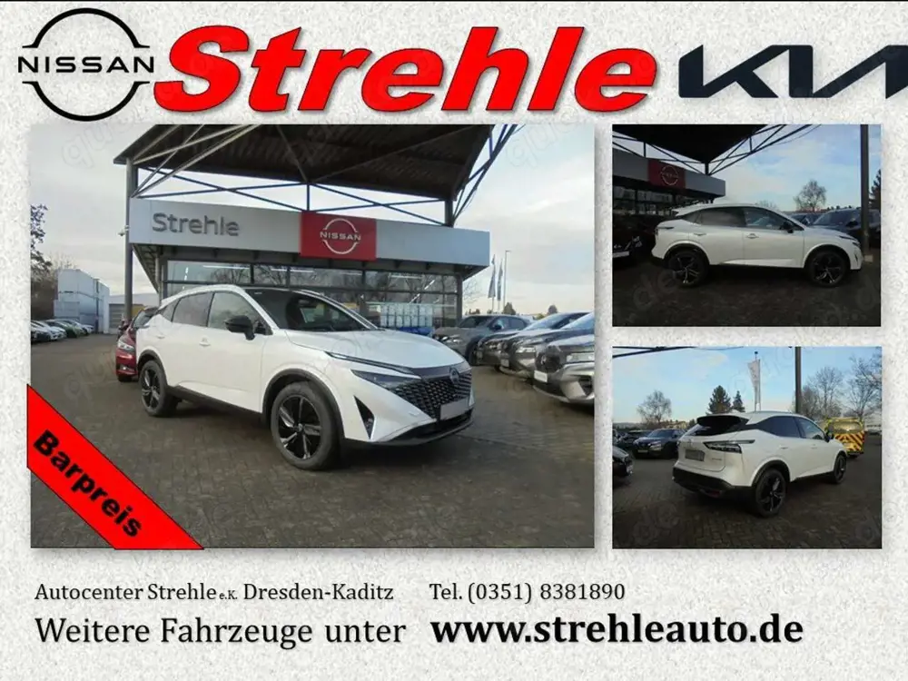 Nissan Qashqai Tekna 1.5 e-Power 205 PS 4x2 Bose Pano.-Glasdach