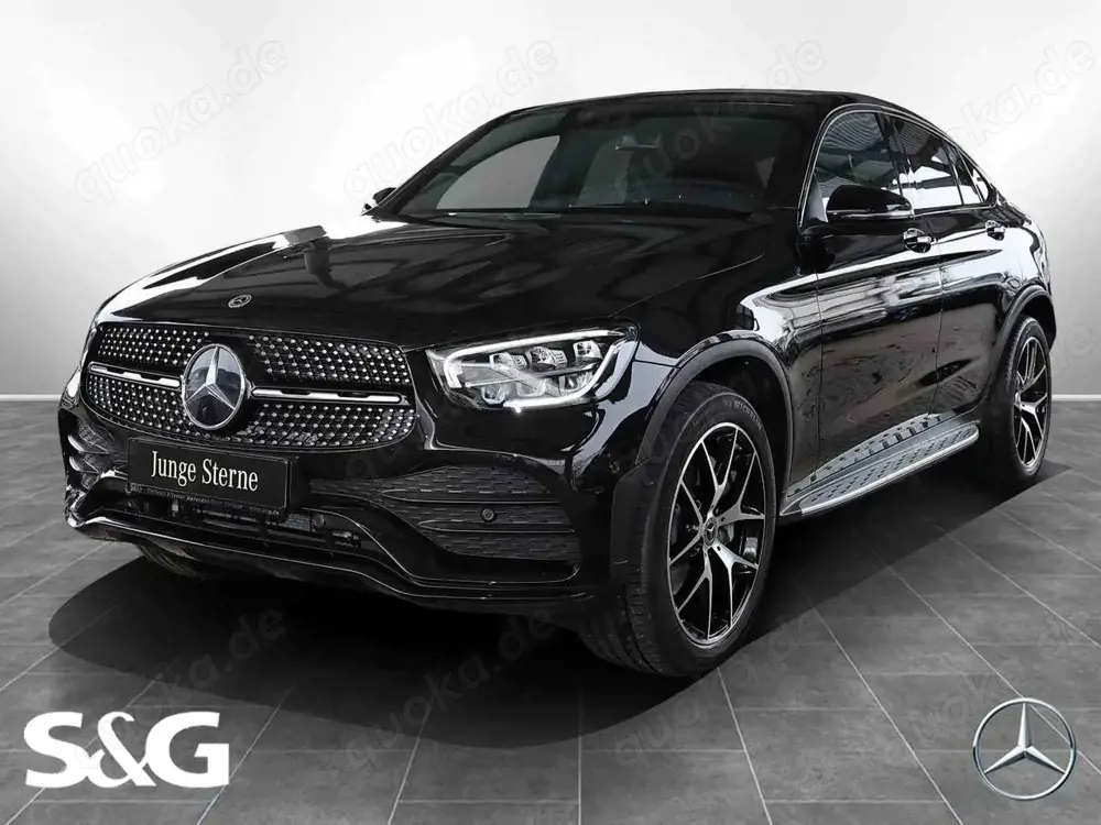 Mercedes-Benz GLC 300 4M Coupé AMG TOTWINKEL+DISTRONIC+MEMORY