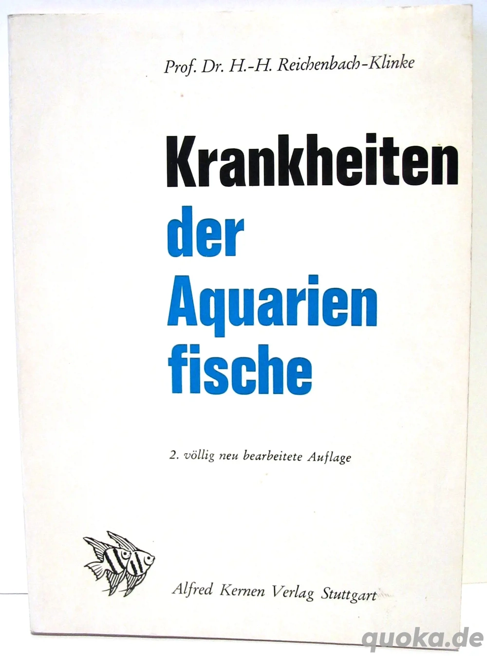 Buch - Krankheiten der Aquarienfische - Prof. Reichenbach-Klinke - 1968