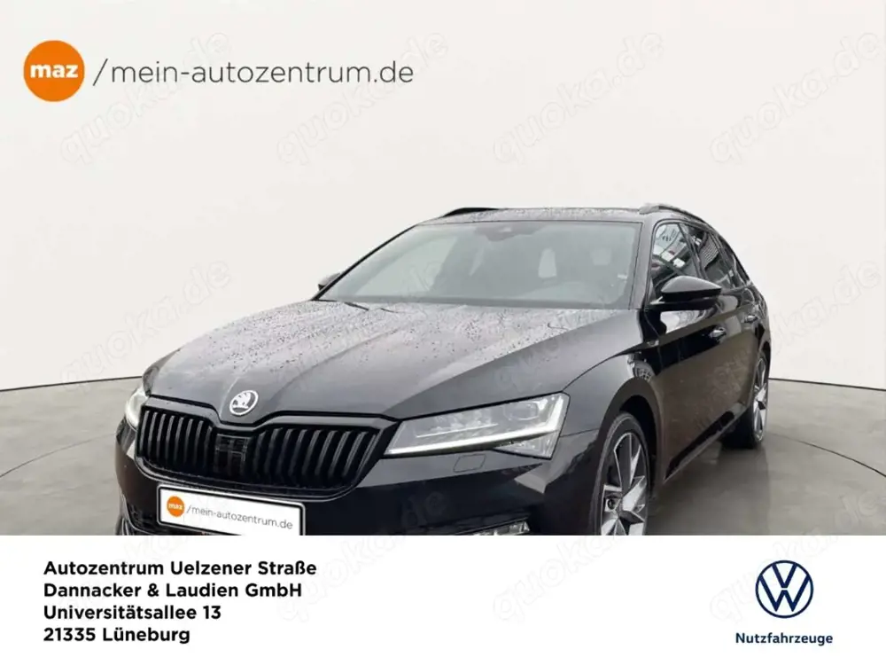 Skoda Superb Combi 2.0 TDI Sportline Alu LED AHK Kamera Navi AC