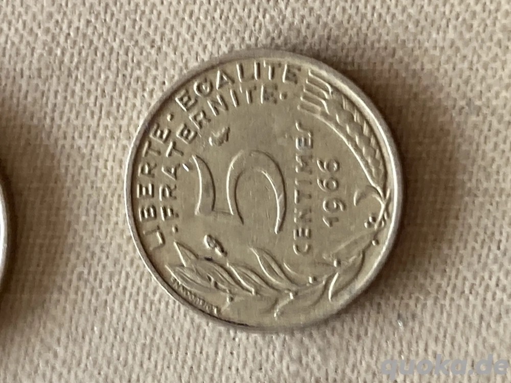 Münze Münzen Umlaufmünze Frankreich 5 Centimes 1973