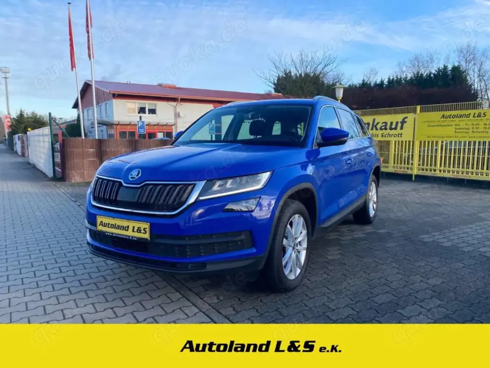 Skoda Kodiaq Style,AHK,LED,SH,PDC,1.Hand,Scheckheft,Navi,Sound-