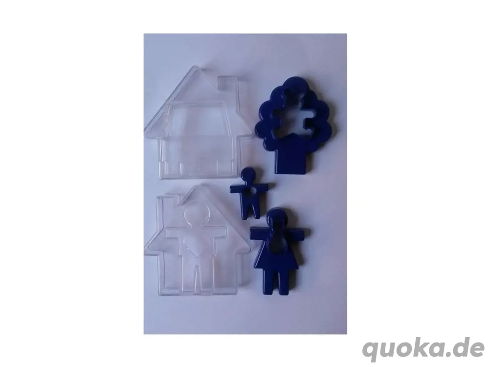 Tupperware Ausstechformen Lebkuchenhaus Weihnachten