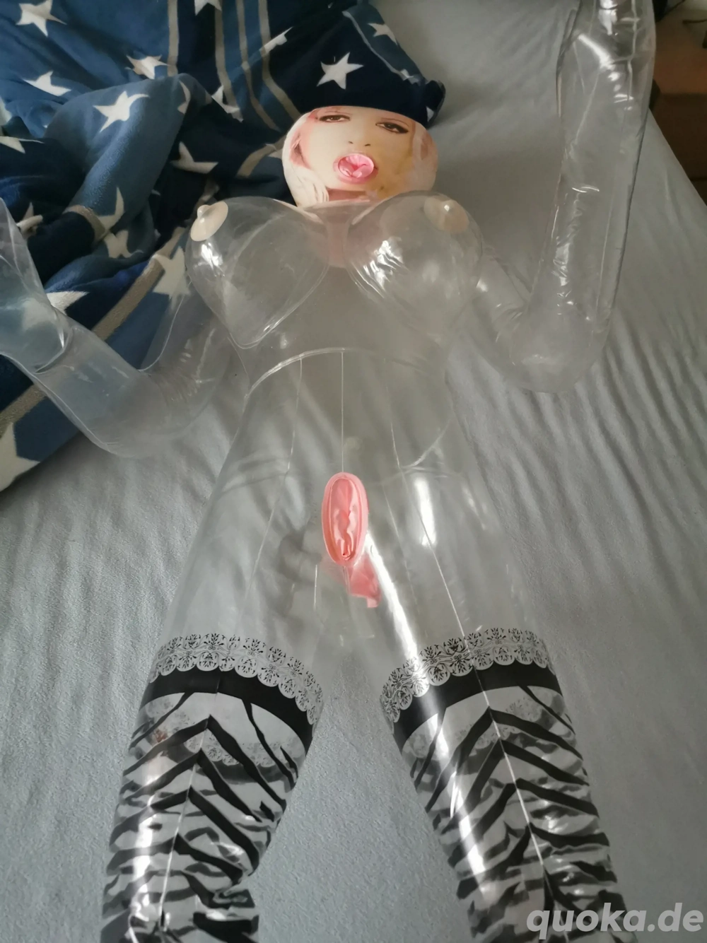 wer will meine durchsichtige gummipuppe ordentlich nageln 