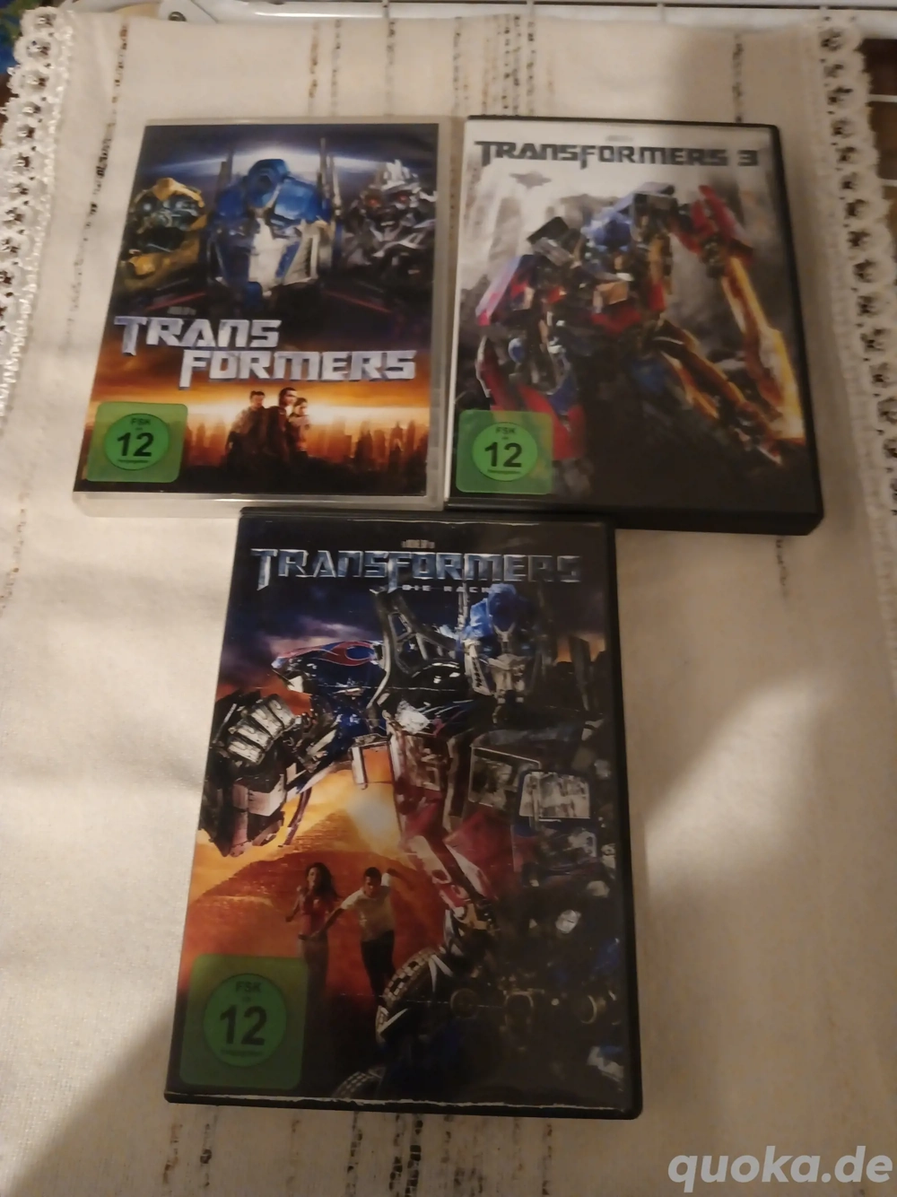 DVDs 3 Transformers 
