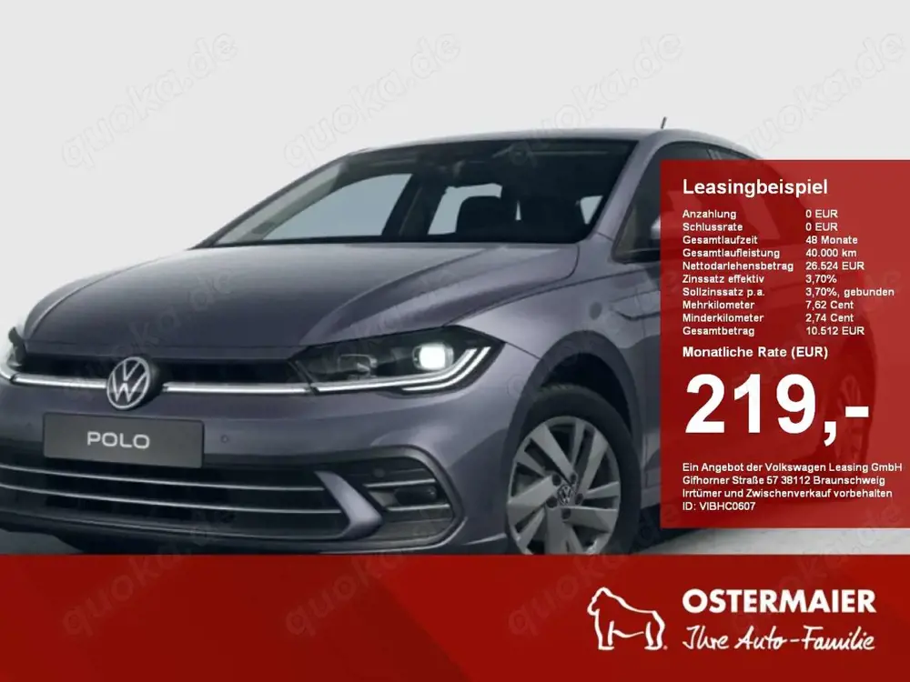 Volkswagen Polo Style 1.0TSI DSG IQ.LIGHT,ACC,NAVI,WKR,PDC