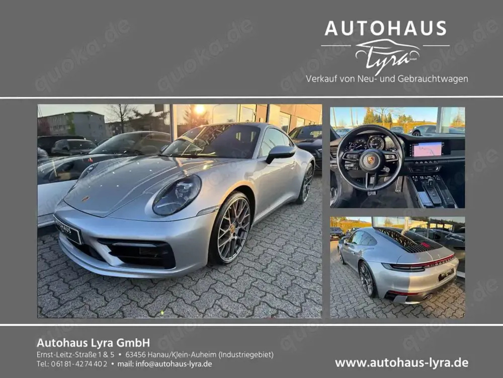 Porsche 992 4S Carrera 4S*SPORT-CHRONO*BOSE*SPORT-ABGAS*