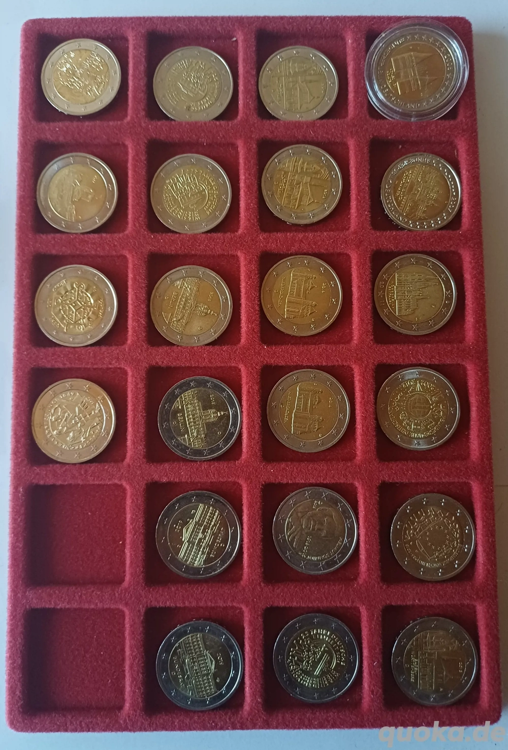 viele Gedenkmünzen 2,- + 5,- + 10,- + 20,-