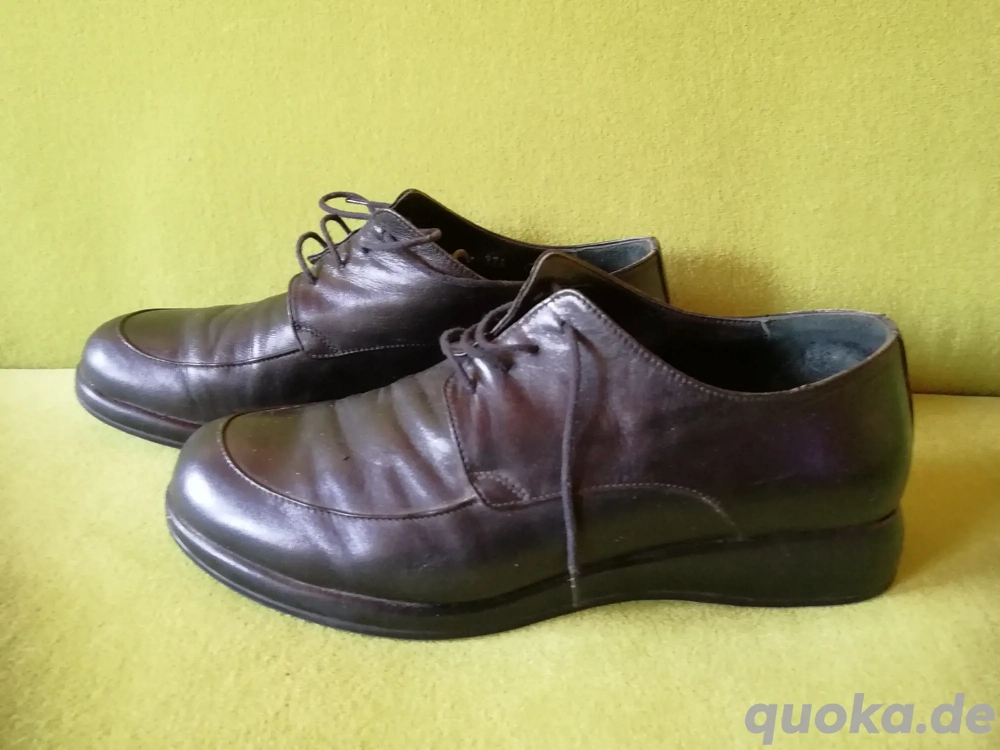 Gr. 41 - Damenschuhe - Schnürschuhe - Halbschuhe - armando d'alessandro - schwarz 