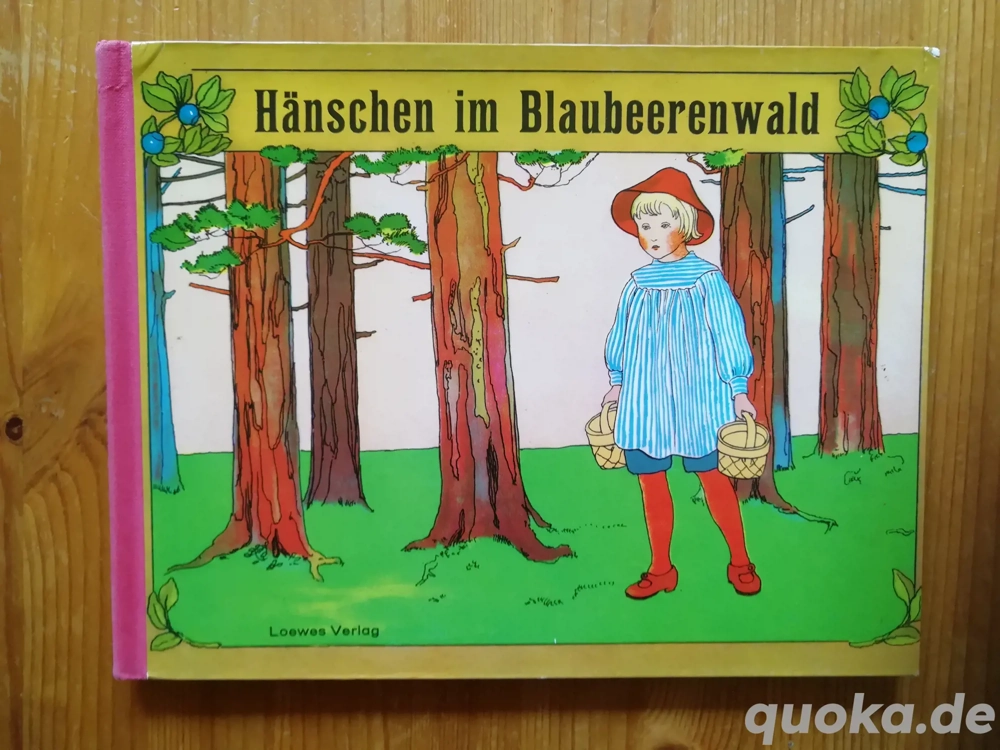 Hänschen im Blaubeerenwald - Elsa Beskow - 1970er Jahre  