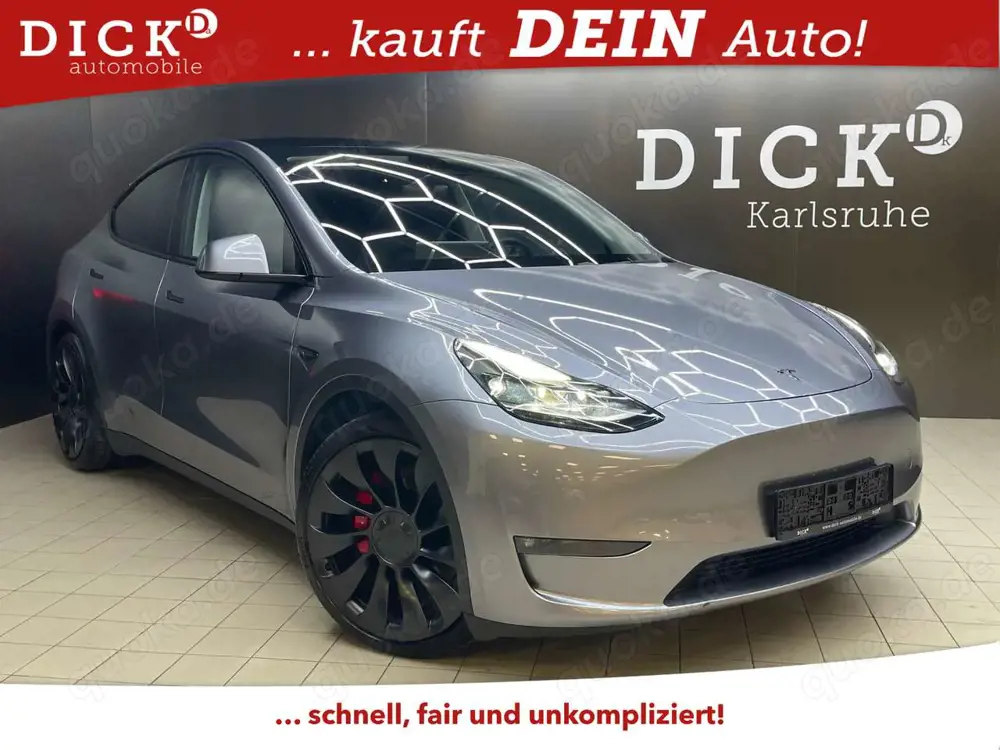 Tesla Model Y Long Range Perform AWD+AHK+PANO+LED+ACC+