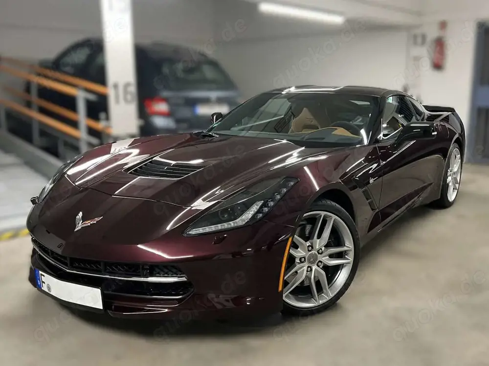 Corvette C7 C7 EU 3LT Z51 Black-Rose Carbon Dach 23tkm