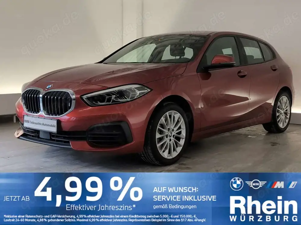 BMW 120 d 5-Türer Navi/LED/AHK/Sport-LR-Hz/KomfZg/DAB Navi