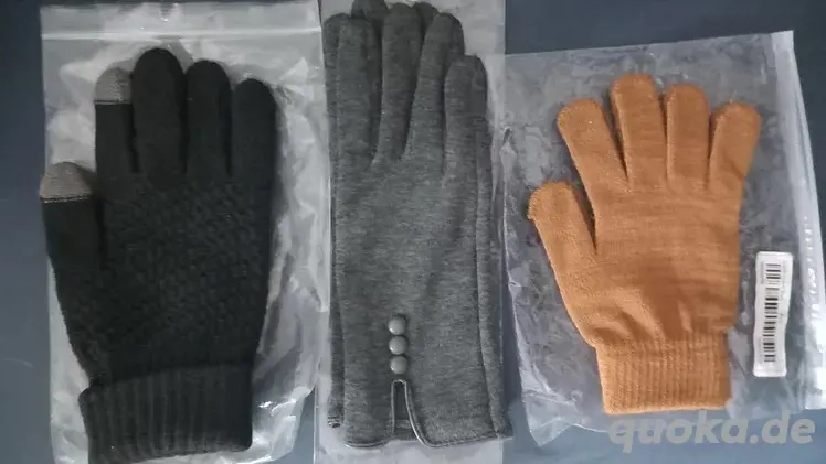Verschiedene Damenhandschuhe Gr. M
