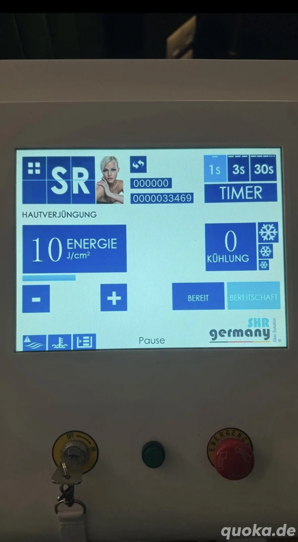 M26 Laser für dauerhafte Haar Entfernung und Haut Verjüngung 