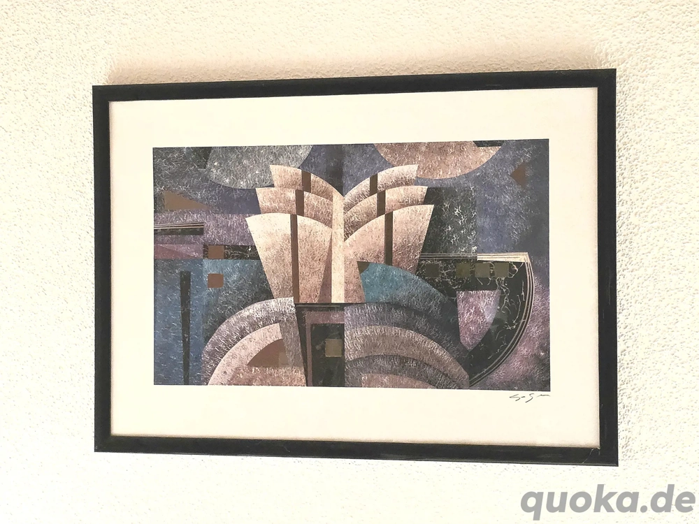 gerahmtes Bild - modernes Design