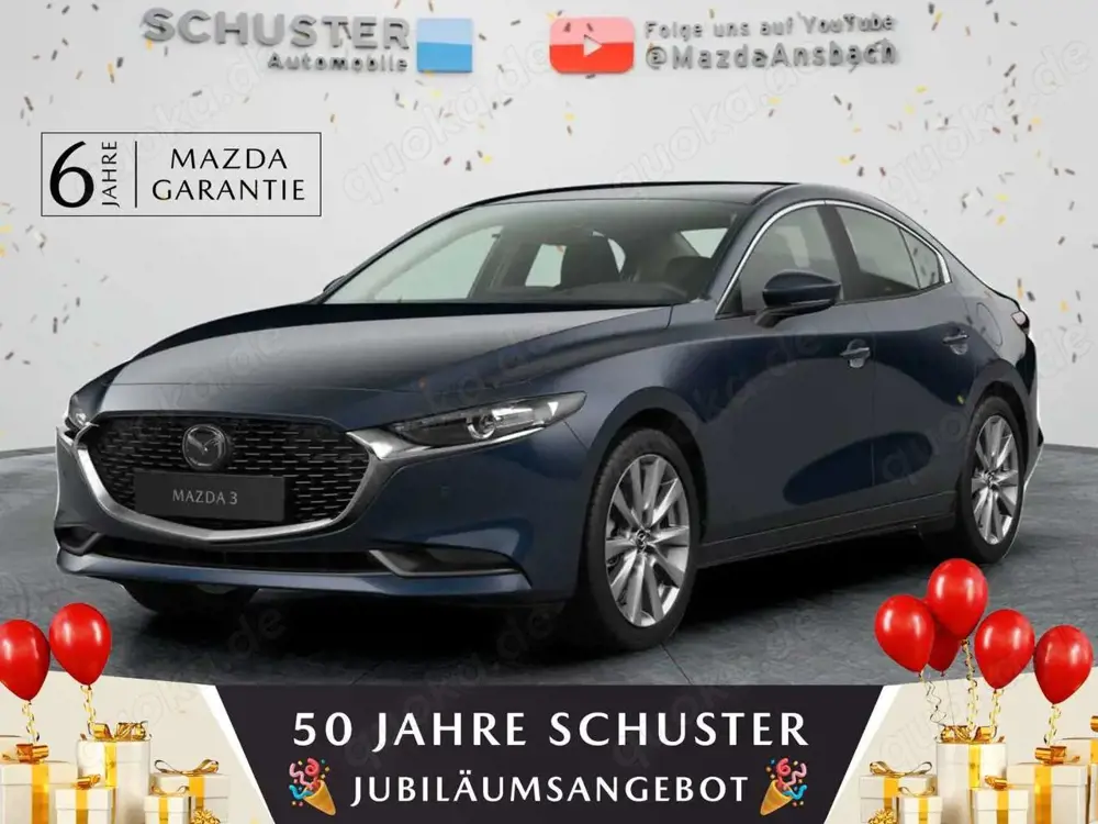 Mazda 3 Fastback 2025 Centre 140PS SITZHE. KAMERA NAVI