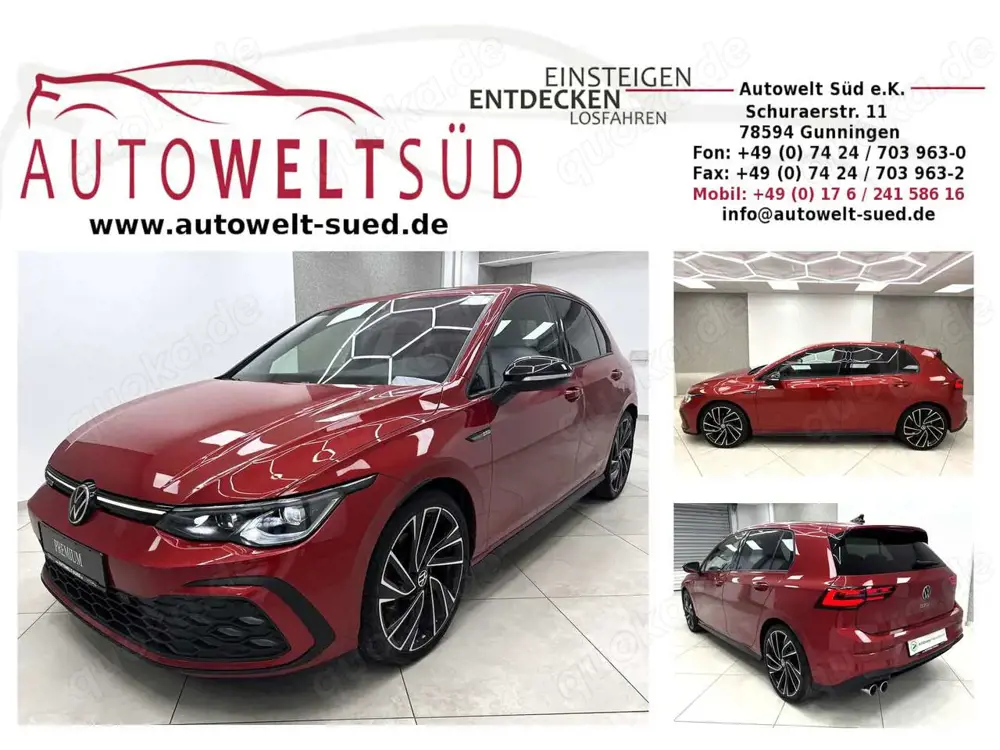 Volkswagen Golf GTD 2.0 TDI Black Style StHz Dckpt IQ HK 19´´ RCa