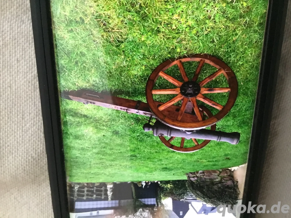 Kanone als Dekoration 