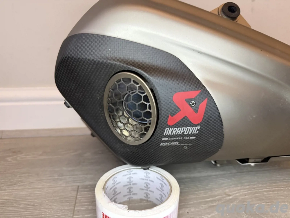 Ducati Panigale V4 V4S V4R Titan Auspuff
