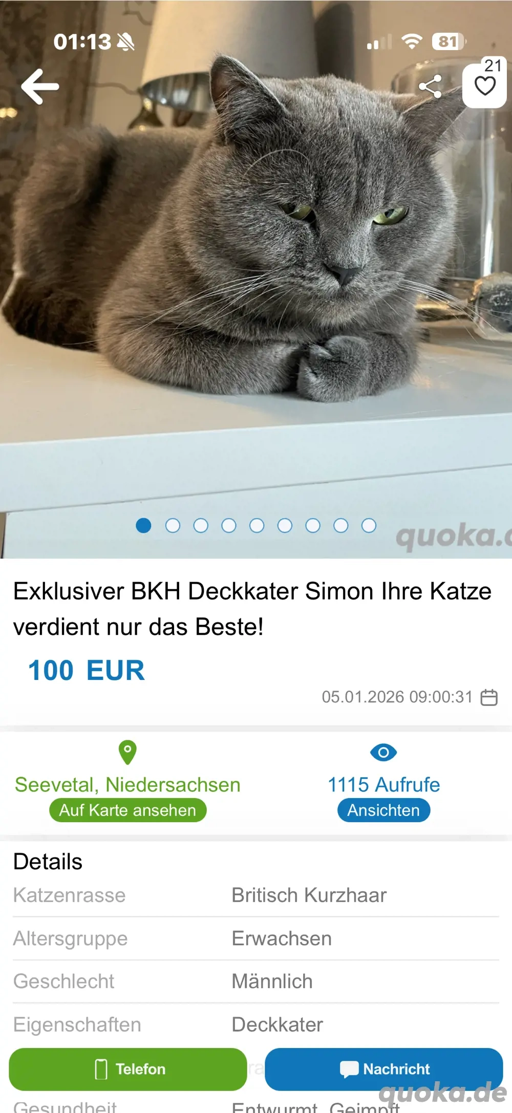 Deckkater 