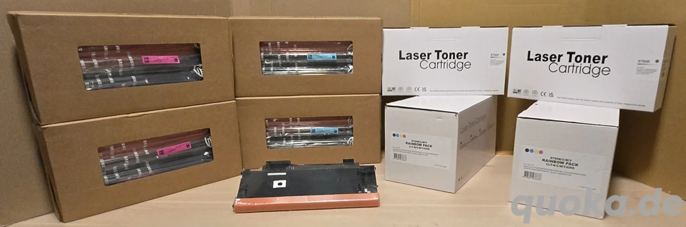 Toner für Samsung Farblaser Drucker 15 Stück * Neu + OVP *