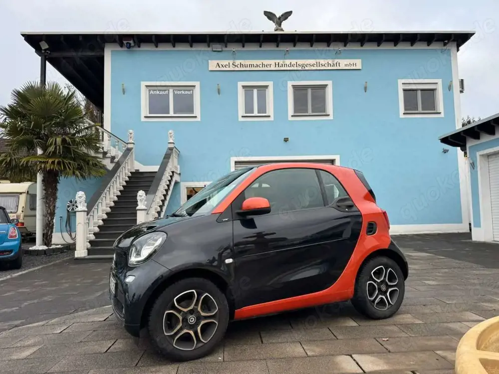 smart forTwo Turbo Prime 1.Hand, Pano, Navi, Garantie!