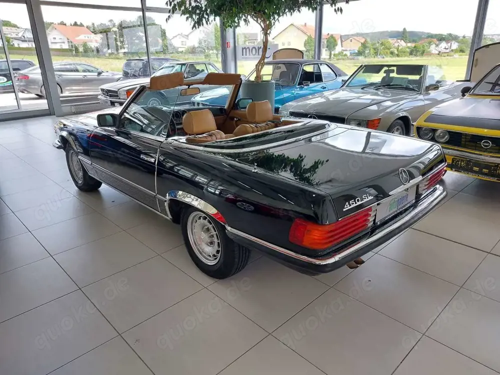 Mercedes-Benz SL 450 Schwarz Braun