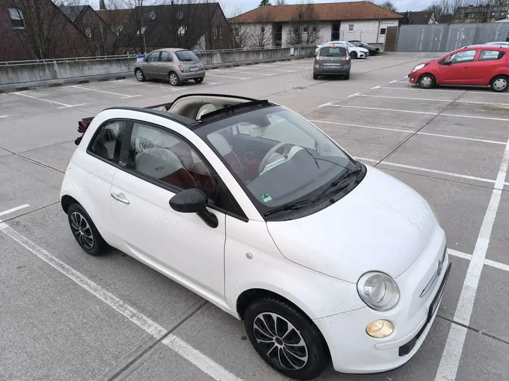 Fiat 500C Cabrio Opening Edition Rot